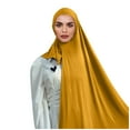 thumbnail image 1 of FADAACAI Head Scarves Hair Turban Chemo Turbans for Women Head Coverings for Women Muslim Head Scarf Solid Color Long Scarf Wrap Scarves Cotton Scarf For Women Fashion H, 1 of 4