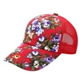 thumbnail image 1 of FADAACAI Men's Hats & Caps Mens Hats and Caps Ball Caps for Men Womens Ball Cap printing Women's Sun - Flower Cap Caps Red, 1 of 5