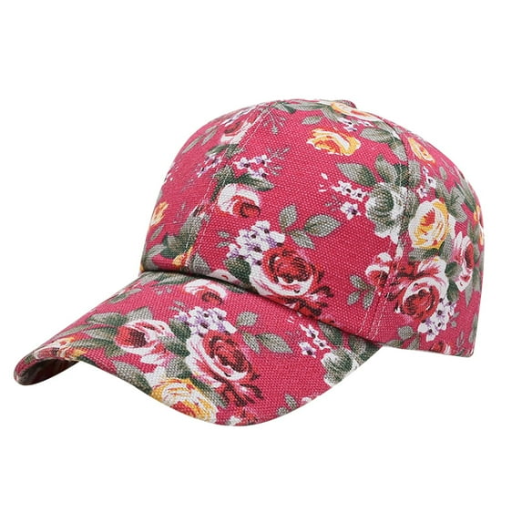 FADAACAI Mens Hats and Caps Vintage Hat Hat for Women Trucker Hats Bulk Peony Color Baseball Cap Casual Cap Outdoor Sun Hat Red