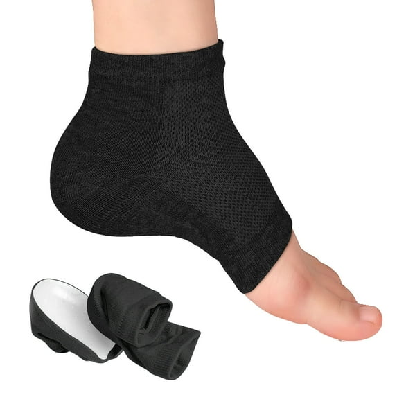 FADAACAI Rizzsoles Rizzsoles Height Max Socks Rizzsoles Height Max Insoles 3 Inches Rizzsoles 3 Inches Half Height Increase Insoles Unseen Shoe Heel Foot Socks Black One Size Clearance!