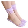 thumbnail image 1 of FADAACAI Silk Socks Women Breathable Socks Casual Long Lace Women's Fashion Socks Nylon Socks Ankle Stockings for Women Clearance！, 1 of 6