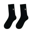 thumbnail image 1 of FADAACAI Socks for Women Women's Letter Embroidery Socks Printing Short Socks Ankle Socks for Athletic Comfortable Gifts for Women Athletic Crew Socks Women Cute Socks for Women Clearance！, 1 of 5