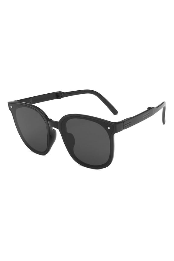 Sunglasses Womens Trendy Sunglasses for Women Man Polarized Foldable Round Chic Retro Sun Glasses Sunglasses Womens Trendy Oversized Sunglasses Womens Clearance!