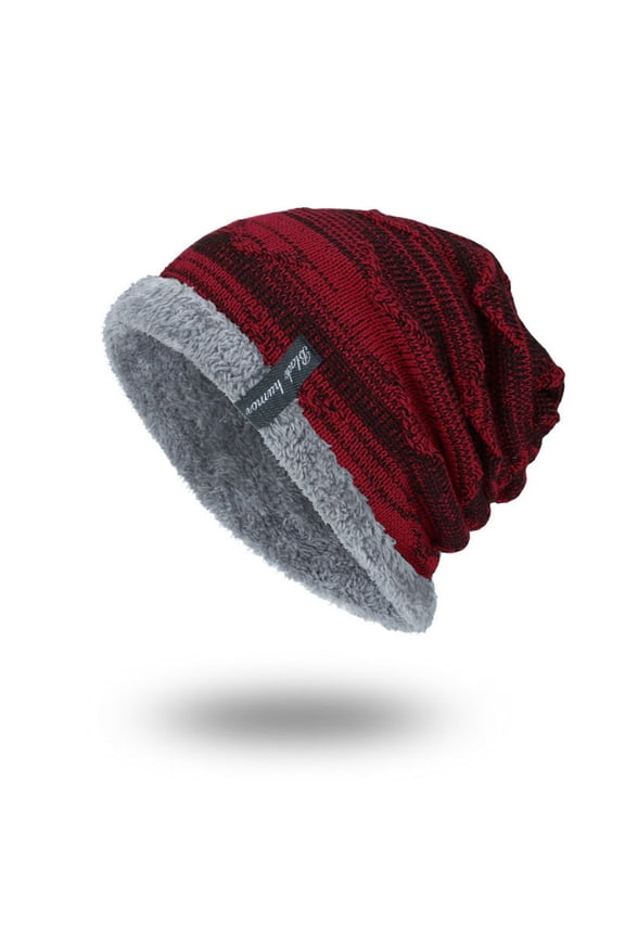 Winter Beanie for Men Women,Hedging Fashion Outdoor Warm Knit Hat Head Hat Cap Cap Unisex Caps,Fleece Lined Beanie,Warm Knit Hat Clearance!