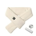 thumbnail image 1 of FADAACAI Winter Cold Proof Couple Solid Scarf USB Charging Heating Warm Scarf (with Battery ) Multi-color One Size Clearance！, 1 of 3