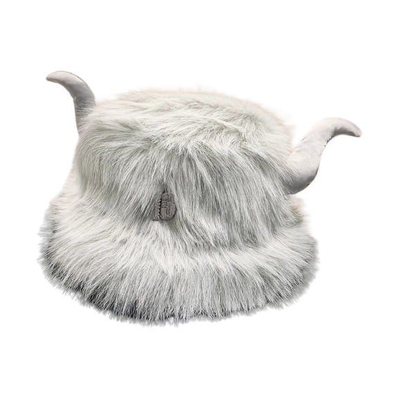 FADAACAI Women Men Plush Hat Warm Soft Bucket Hat Adjustable Winter Spring Womens Winter Hat Womens Snow Cap Winter Beanie Hats for Women Gray Clearance！