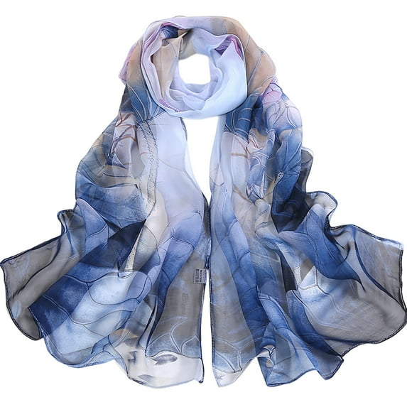 FADAACAI Women Scarves Summer Scarf for Women Lightweight Women Scarf Scarves for Women Lightweight Women's Summer Scarf Beach Scarf Long Thin Scarf Purple