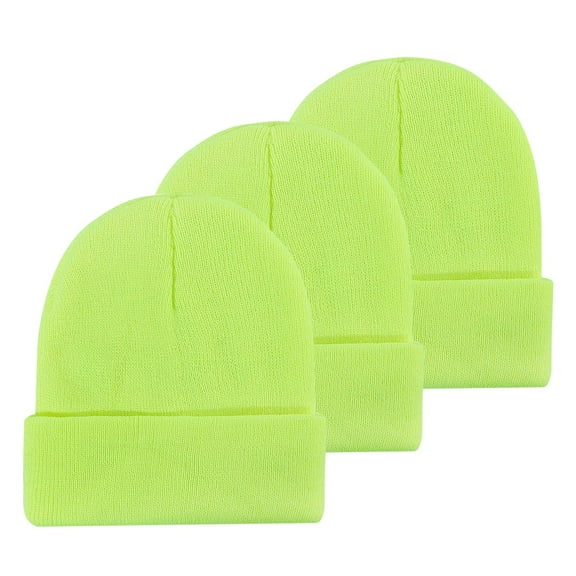 FADAACAI Womens Beanie,Unisex Beanie Winter Knitted Cuffed Soft Warm Hat For Men/Women Ski Watch Cap,Mens Winter Hat,Black Beanie for Men Multi-color One Size Clearance！