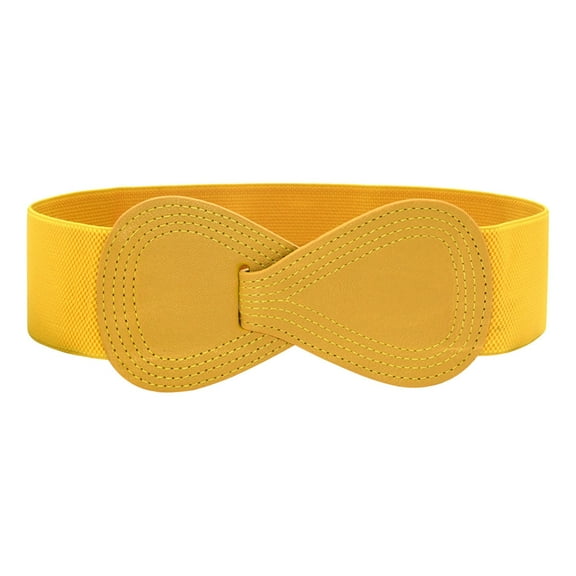 FADAACAI Womens Belt Women's Belt New Women's Elastic Belt with Down Coat Wrap Waistband Wide Belt Womens Belts Womens Belts for Dress Clearance！