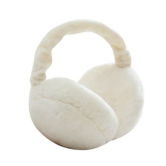 FADAACAI Womens Ear Muffs Women Winter Ear Adjustable Faux Ear Warmer Warm Windproof Plush Earmuffs Foldable for Men Girl Fuzzy Earmuffs Earmuffs for Women Winter Clearance!