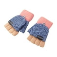 thumbnail image 1 of FADAACAI Womens Gloves with Touchscreen Fingers Thermal Gloves Warm Gloves Warm Gloves for Women Winter Knitted Fingerless Gloves Mittens Warm Mitten Glove For Women And Men Pink, 1 of 4
