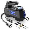 thumbnail image 1 of FADAKWALT Tire Inflator Portable Air Compressor, DC 12V Tire Air Pump with LED and 150PSI Digital Pressure Gauge, Portable Tire Inflator for Car Tires, Motorcycles, Bike, Ball (Blue), 1 of 6