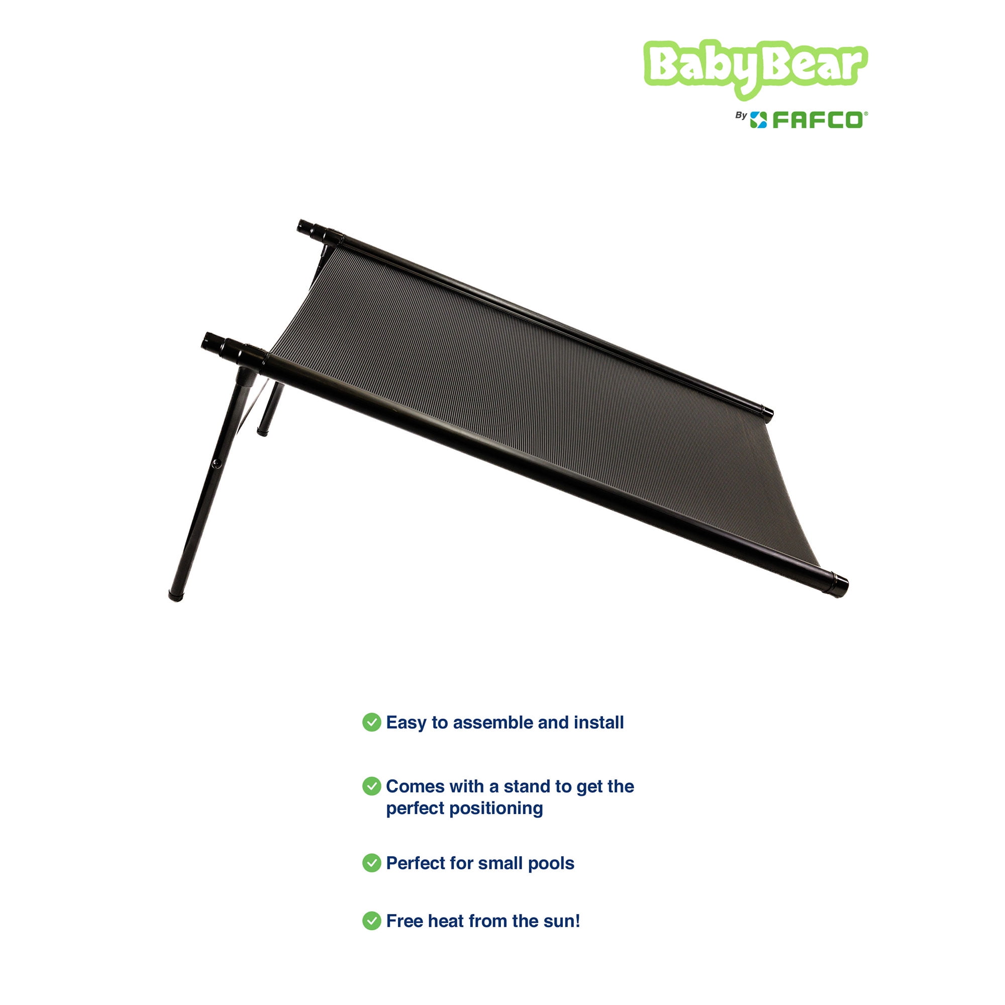 FAFCO Baby Bear Compact Design Solar Pool Heater for Above-Ground Pools -  Walmart.com