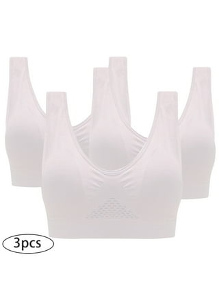 FAFWYP Womens Sexy Front Closure High Impact Sports Bras for Large