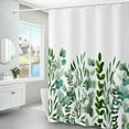 thumbnail image 1 of FAFWYP Home Decor,Boho Shower Curtain 70.8*70.8in Waterproof Bathroom Shower Curtain Sets Farmhouse Fabric Cloth Leaf Quick-Drying Shower Curtains for Spa Hotel Home, 1 of 5