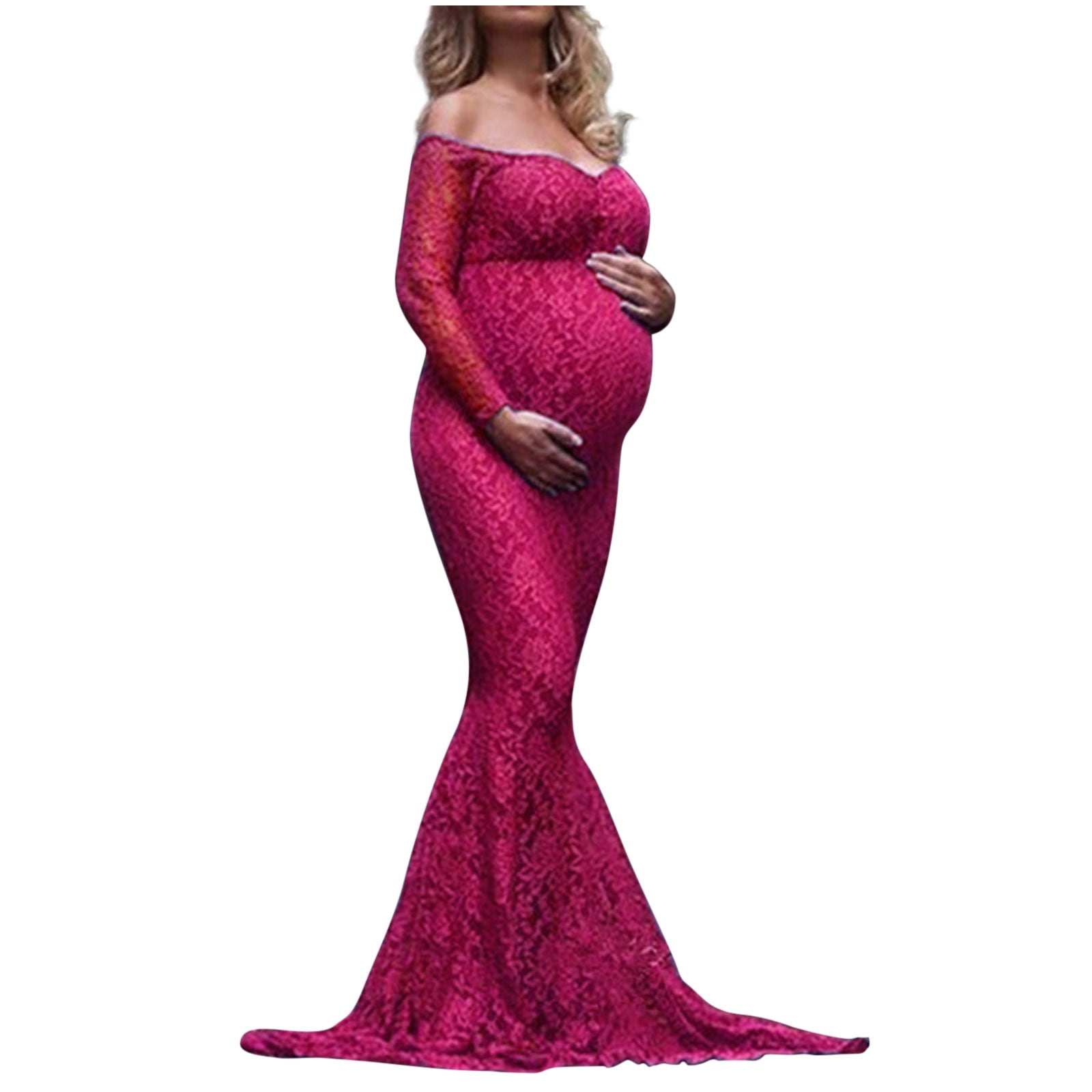 Gorgeous Maternity Dresses - Off Shoulder - Pregnancy Floral Summer Dresses (D5)(5Z1)(3Z1)(2Z1)(Z9) main image 0