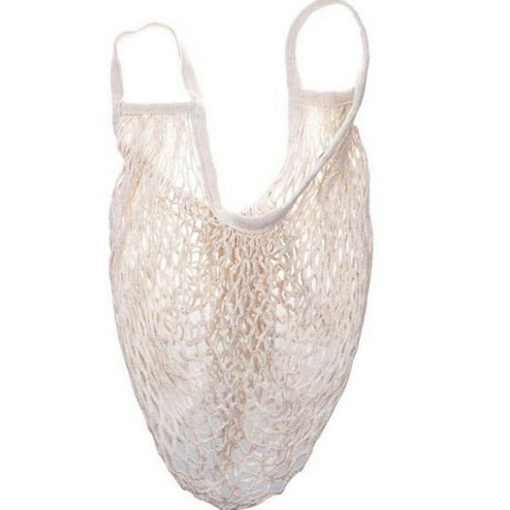 FAFWYP Reusable Grocery Net Bags Mesh Tote Shopping Bag Market Grocery Bags for Fruits and Vegetables Cotton String Storage Bag