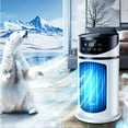 thumbnail image 1 of FAFWYP Small 3-In-1 Portable Ac Unit Mini Air Conditioner Cooler Fan USB Silent Humidifier Spray Refrigeration for Desktop Camping Bedroom, 1 of 9
