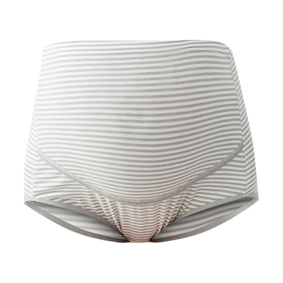 FAFWYP Women Ladies Plus Size Cotton High Waist Maternity Postpartum Underwear Soft Full Belly Support Pregnancy Panties Briefs