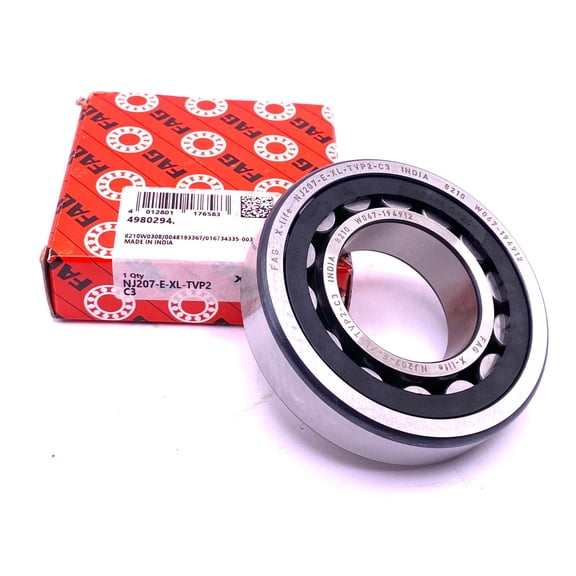 FAG NJ207 E XL TVP2 C3 Cylindrical Roller Bearing 35x72x17 mm