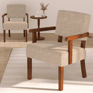 Mid Century Chairs Brown Walmart