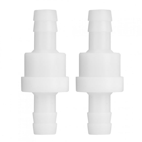 FAGINEY 2PCS 10mm Plastic Check Valve Non-Return One Way Valve For Gas Liquid,Non-Return Check Valve,Water Check Valve