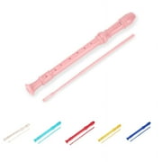WALFRONT FAGINEY 8 Holes Soprano High Pitch Soprano Recorder Flute ABS Instruments Reed Pipe Musical Recorder Plastic Recorder Kids Beginners Students White, Soprano Recorder, Musical Recorder