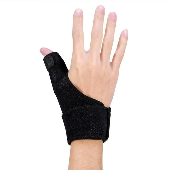 FAGINEY Adjustable Finger Splint, Aluminium Hand Support Recovery Brace  Injury Aid Tools