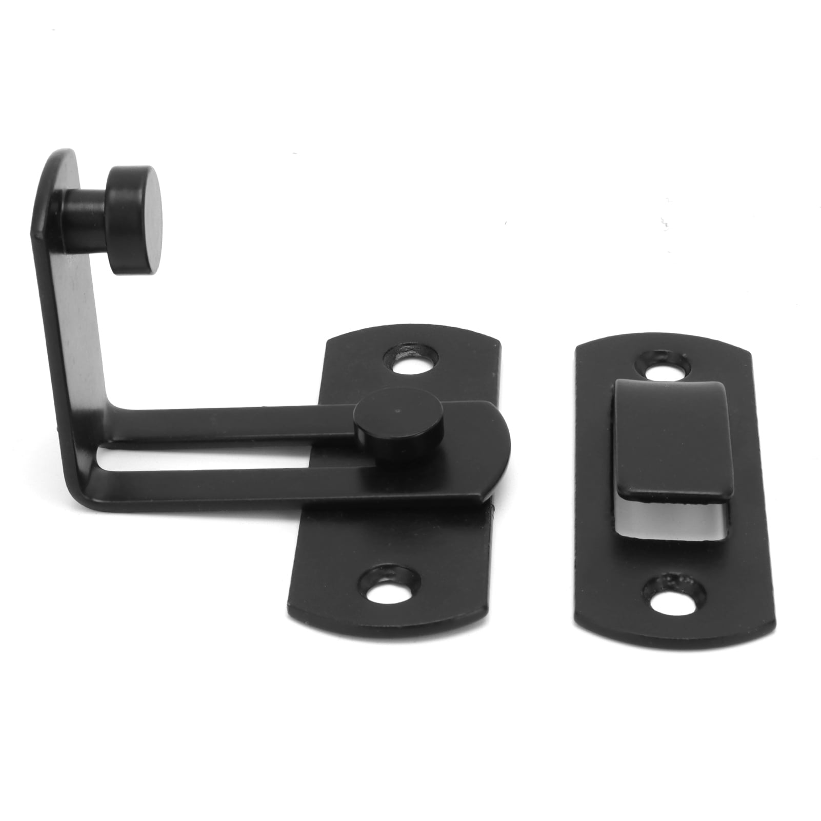 FAGINEY American Style Barn Door Lock Carbon Steel Sliding Door Latch Buckle for Doors and