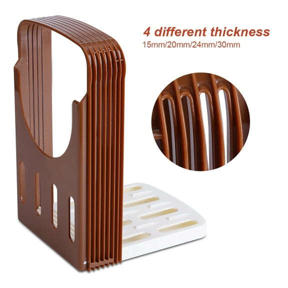 Bread Cutting Toast Bagel Loaf Slicer Cutter Mold Sandwich Maker Toast Slicing Machine Folding and Adjustable Handed Bread Machine Bread Maker