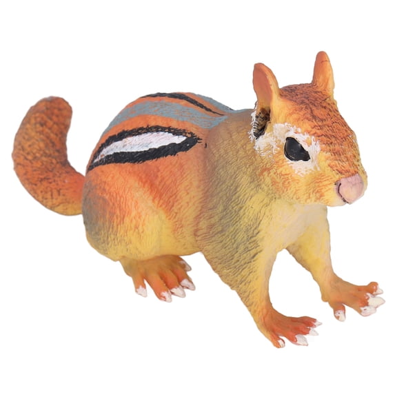 FAGINEY Chipmunk Figurine,Chipmunk Gifts,Chipmunk Toy Cute Lifelike Appearance Vivid Colors   PVC Chipmunk Figurine For Home Party Game