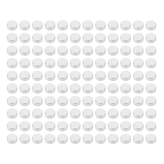 FAGINEY 120PCS Strong Mini Round Neodymium DIY Fridge & Craft