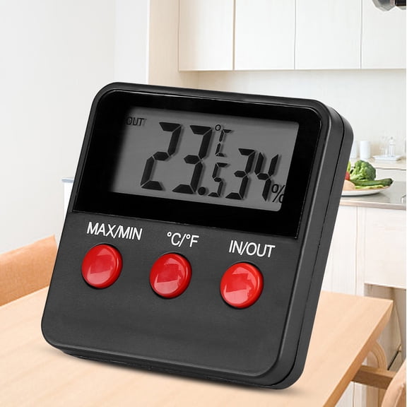 Digital LCD Thermometer Hygrometer Temp Humidity Monitor Meter for Egg Incubator Pet Keeping, Digital LCD Thermometer,Thermometer