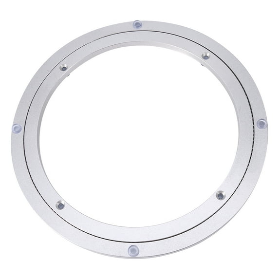 Heavy Duty Aluminium Alloy Rotating Bearing Turntable Round Dining Table Smooth Swivel Plate , Round Table Bearing, Rotating Tray