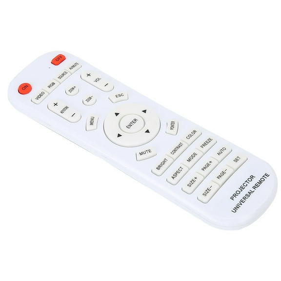 FAGINEY Herwey White Universal Remote Control Controller for Projector, universal projector remote contol,remote conrol