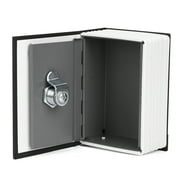 FAGINEY Mini Simulation Book Stainless Steel Safe Security Lock Box Set, with Keys, 9.6 oz