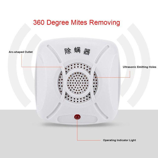 FAGINEY Removing,220V Ultrasonic Bed Bug and Dust Mite Controller