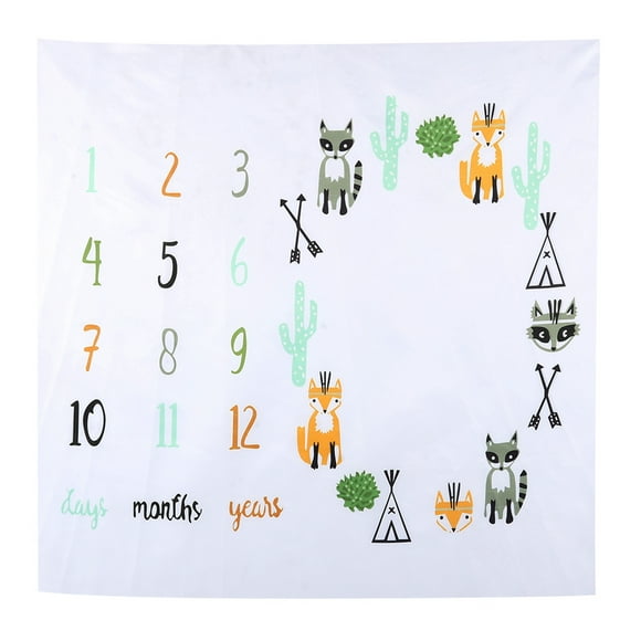 FAGINEY Newborn Photography Props Baby  Blanket Growth Record Blanket, Baby  Blanket, Photo Blanket