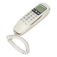 thumbnail image 1 of FAGINEY Small Corded Landline,Corded Phone Flash Redialing LCD Display Small Wired Landline Telephone for Home Office,Corded Telephone, 1 of 1
