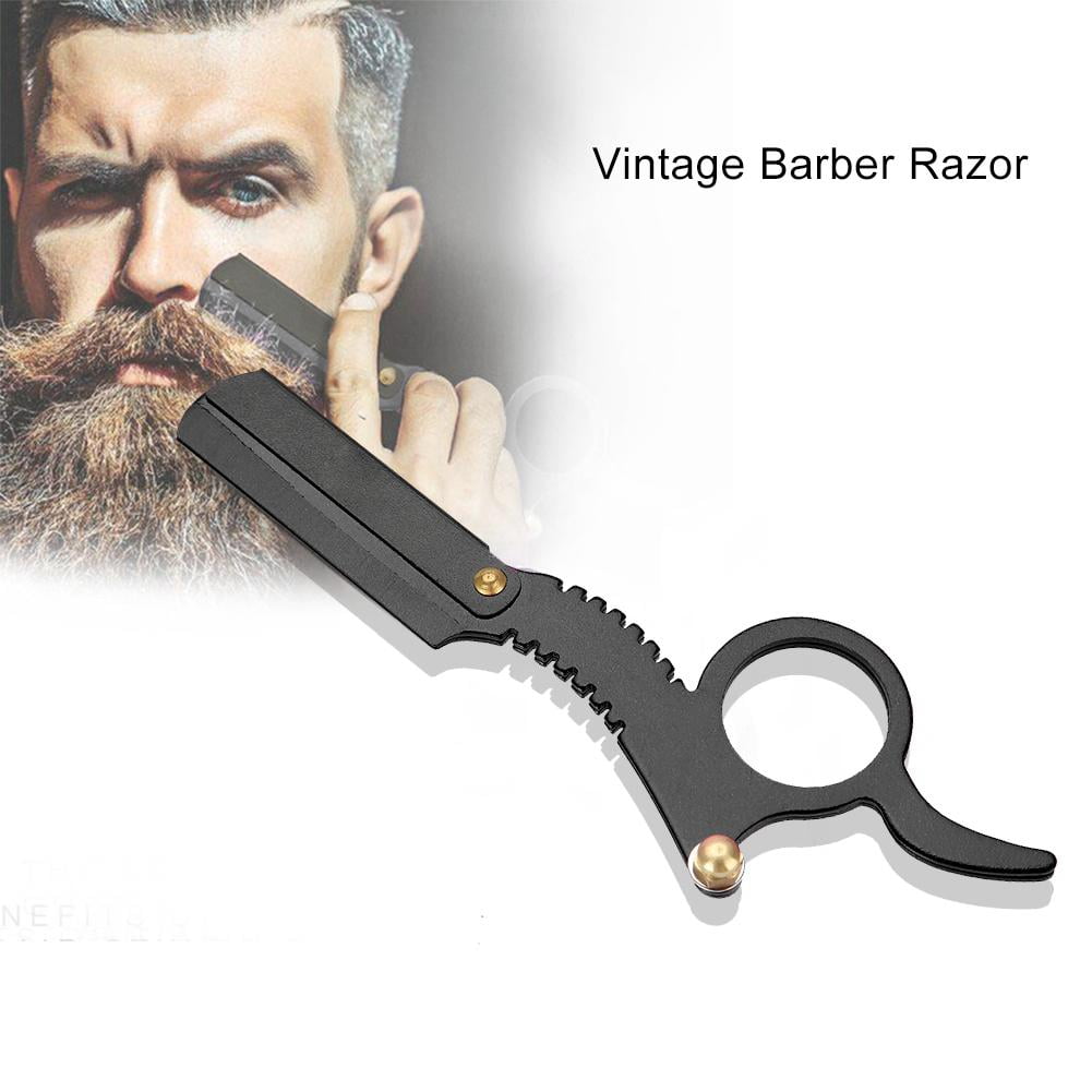 OTVIAP Vintage Barber Straight Edge Razor, Durable Zinc Alloy ...