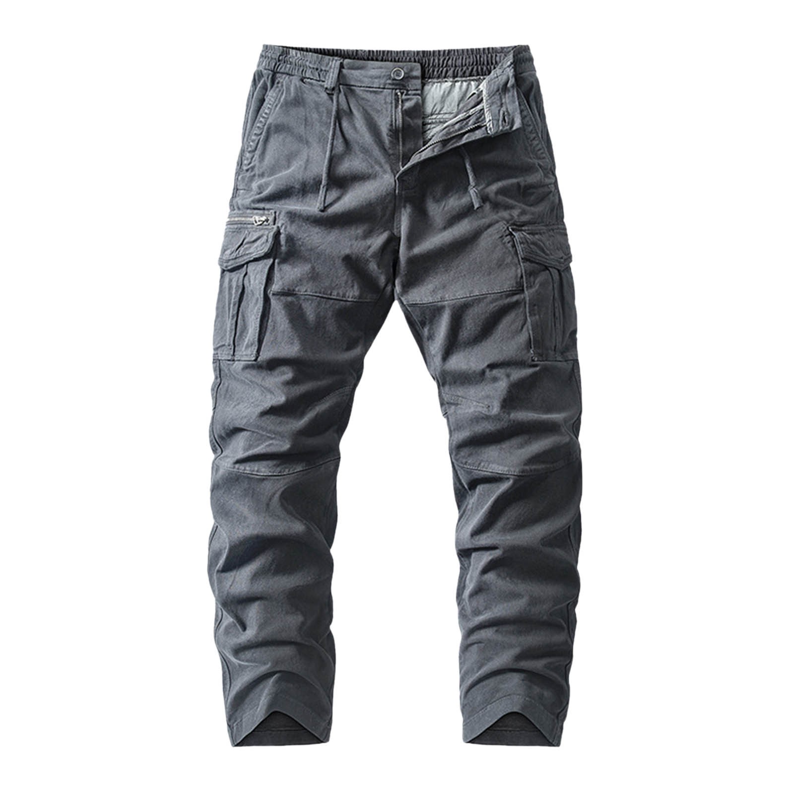 FAHUOMU Men's Tactical Pants Water Resistant Ripstop Cargo Pants