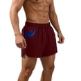 thumbnail image 1 of FAHUOMU Mens Beach Shorts 32 Inch Inseam Elastic Waist Training Athletic Shorts Summer Swim Casual Swim Trunks with Pockets, 1 of 9
