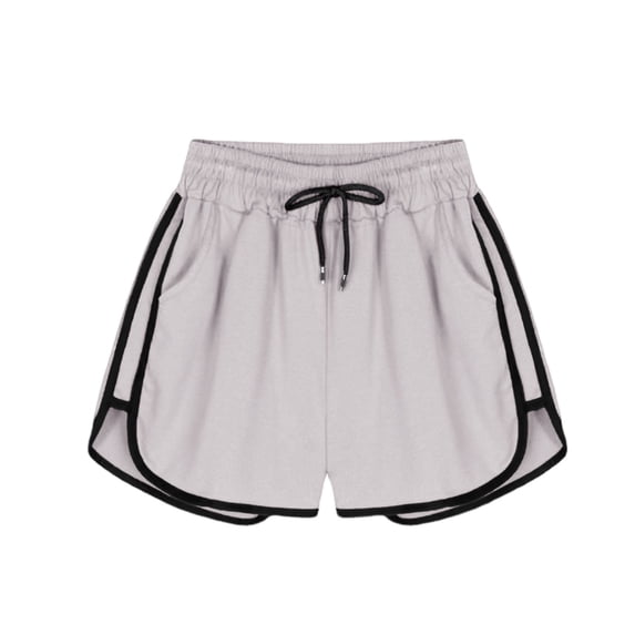 FAHUOMU Womens Athletic Shorts Quick Dry 3 Inch Inseam Summer Track Running Bottoms Solid Color Training Trousers with Pockets