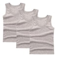 thumbnail image 1 of FAHXNVB 3 Pack Boys Crewneck Tank Tops Kids Cotton Soft Sleeveless Athletic Undershirts Summer Stretch Fashion Comfortable Breathable Tees 2-14 Years, 1 of 3