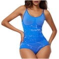 thumbnail image 1 of FAHXNVB Bodysuit Shapewear for Women Seamless Round Neck Body Shaper Sleeveless Compression Tanks Tops, 1 of 7
