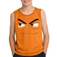 thumbnail image 1 of FAHXNVB Kids Cartoon Face Print Tank Tops Sleeveless Solid Color Casual Tops Funny Summer Fashion Sweatshirt Vest 3-15 Years, 1 of 5
