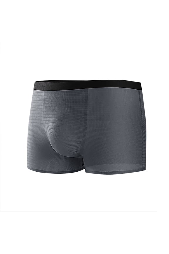 Mens Boxer Briefs Comfy Stretch Moisture-Wicking Underwear for Men Lightweight Breathable Performance Trunks Boxer Briefs