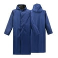 thumbnail image 1 of FAHXNVB Mens Long Rain Jacket Outdoor Activities Hooded Waterproof Emergency Poncho Lightweight Loose Fishing Raincoat for Men Women, 1 of 6