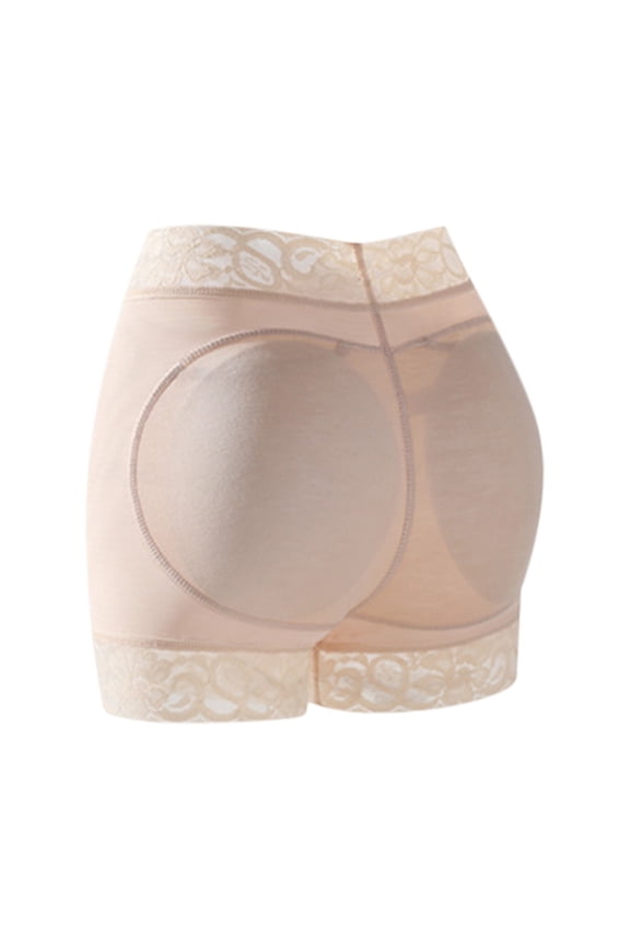Padded Underwear for Women Butt Lifting Booty Pads Hip Enhancer Lace Boyshorts Shapewear Colombian Compression Shorts for Women