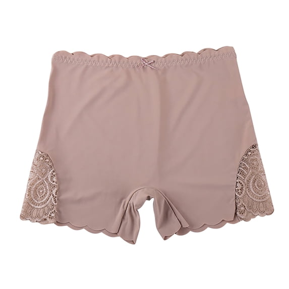 FAHXNVB Shapewear Shorts for Women Seamless Underwear Panties High Waist Slimming Under Dress Body Shaper with Lace